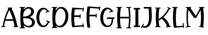 Joyful Family Serif Font UPPERCASE