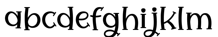 Joyful Family Serif Font LOWERCASE