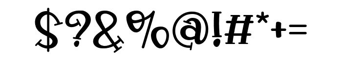 Joyful Mother Serif Font OTHER CHARS