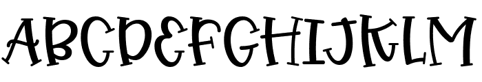 Joyful Mother Serif Font UPPERCASE