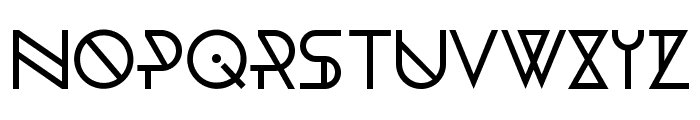 Joystick Flat Font LOWERCASE