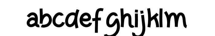 Joytoe Regular Font LOWERCASE