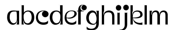 JtModernism-ExtraLight Font LOWERCASE