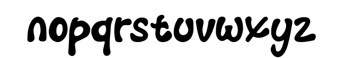 Juicky Font LOWERCASE