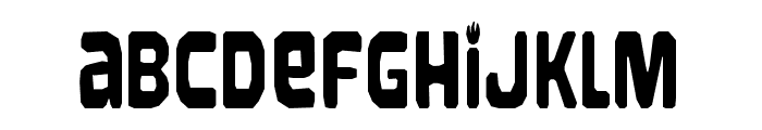 JuicyGossip-Regular Font LOWERCASE