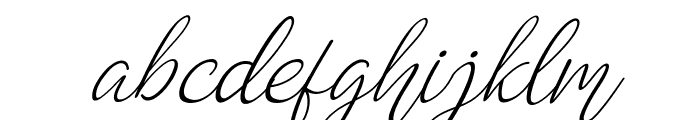 Julia Belle Script Italic Italic Font LOWERCASE