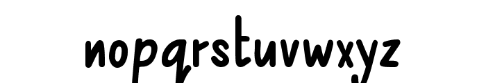 Julia-SCW Font LOWERCASE