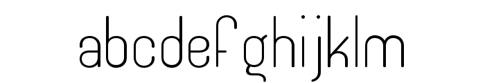 Julian Display Light Font LOWERCASE