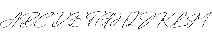 Juliethon Berllyan Italic Font UPPERCASE