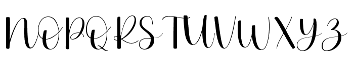 Julieto-Regular Font UPPERCASE