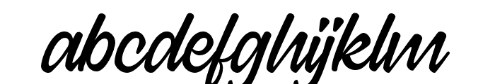 JulietteCollinScript-Regular Font LOWERCASE