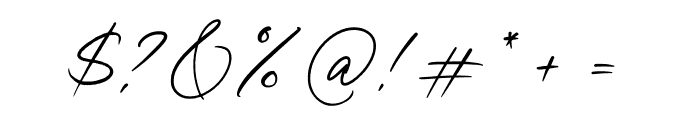 JuliusSmith-Regular Font OTHER CHARS