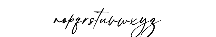 JuliusSmith-Regular Font LOWERCASE
