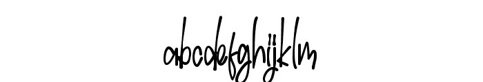 July Style Regular Font LOWERCASE