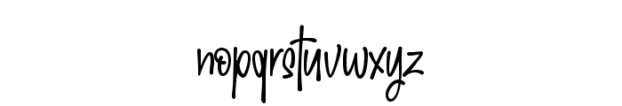 July Style Regular Font LOWERCASE