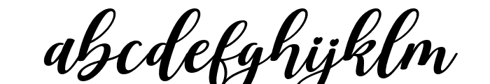 JulyGirlItalic-Italic Font LOWERCASE