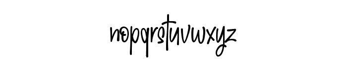 JulyStyle-Regular Font LOWERCASE