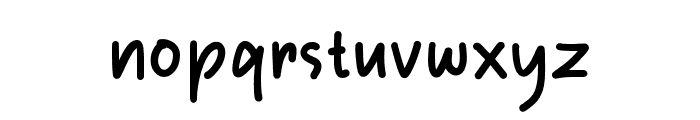 JumpAndRollsRegular Font LOWERCASE