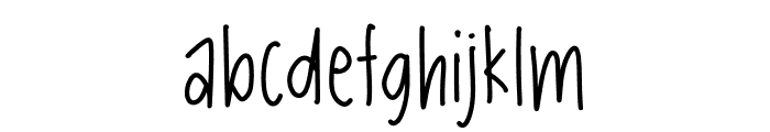 Jumpheart Regular Font LOWERCASE