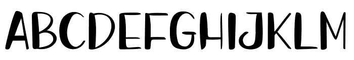 Jumping Spider Font UPPERCASE