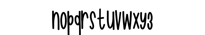 Jumpink Font LOWERCASE