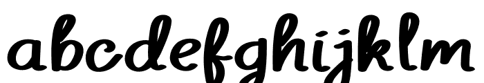 Juncak Font LOWERCASE