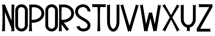 Jungle Haunted Font LOWERCASE