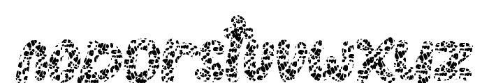 Jungle Leopard Font LOWERCASE