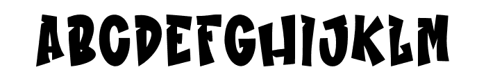 JungleFreshRegular Font LOWERCASE