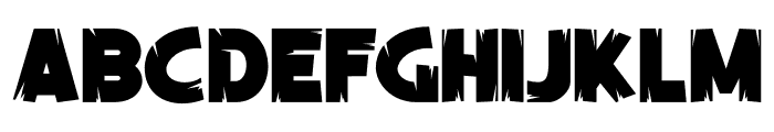 JungleRoots-Regular Font UPPERCASE