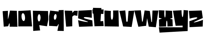 JungleWood Font LOWERCASE