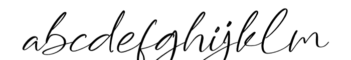 Junkley Handlle Italic Font LOWERCASE