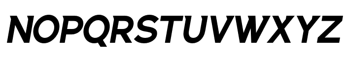 Junkwar Oblique Font UPPERCASE