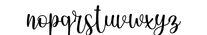 Jusline Font LOWERCASE