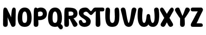 Just A Story Font UPPERCASE