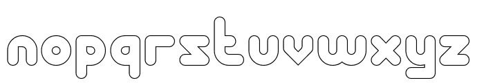 Just Perfect-Hollow Font LOWERCASE