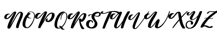 Just Relaxed Font UPPERCASE