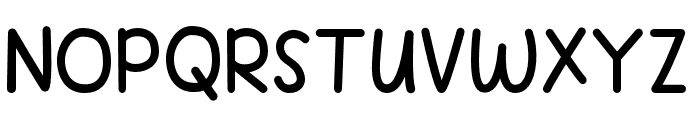 JustCallMe-Regular Font UPPERCASE