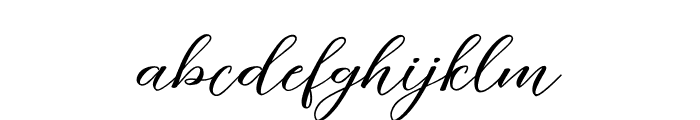 JustMarriage Font LOWERCASE