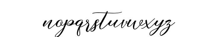 JustMarriage Font LOWERCASE
