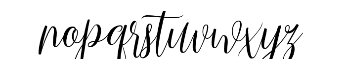 JustMarried Font LOWERCASE