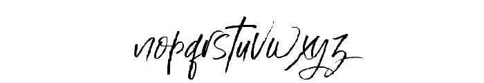 JustMotheralt Font LOWERCASE