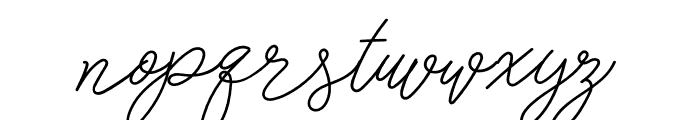 Justaboutrite Font LOWERCASE