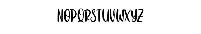Justfruits Font UPPERCASE