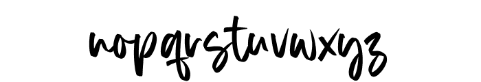 Justica Font LOWERCASE