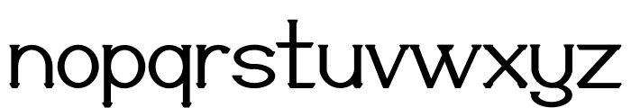 Justice Action Serif Font LOWERCASE
