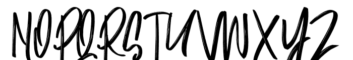 Justin-Medium Font UPPERCASE