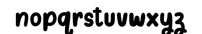 Justkidy Font LOWERCASE