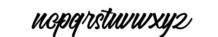 Justoma Font LOWERCASE