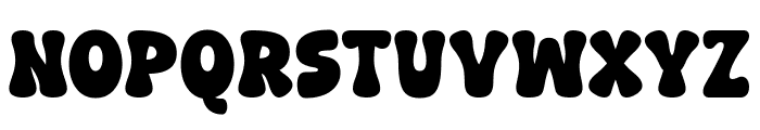 Justy Happy Font UPPERCASE